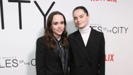 Elliot Page & Emma Portner (Image via Getty)